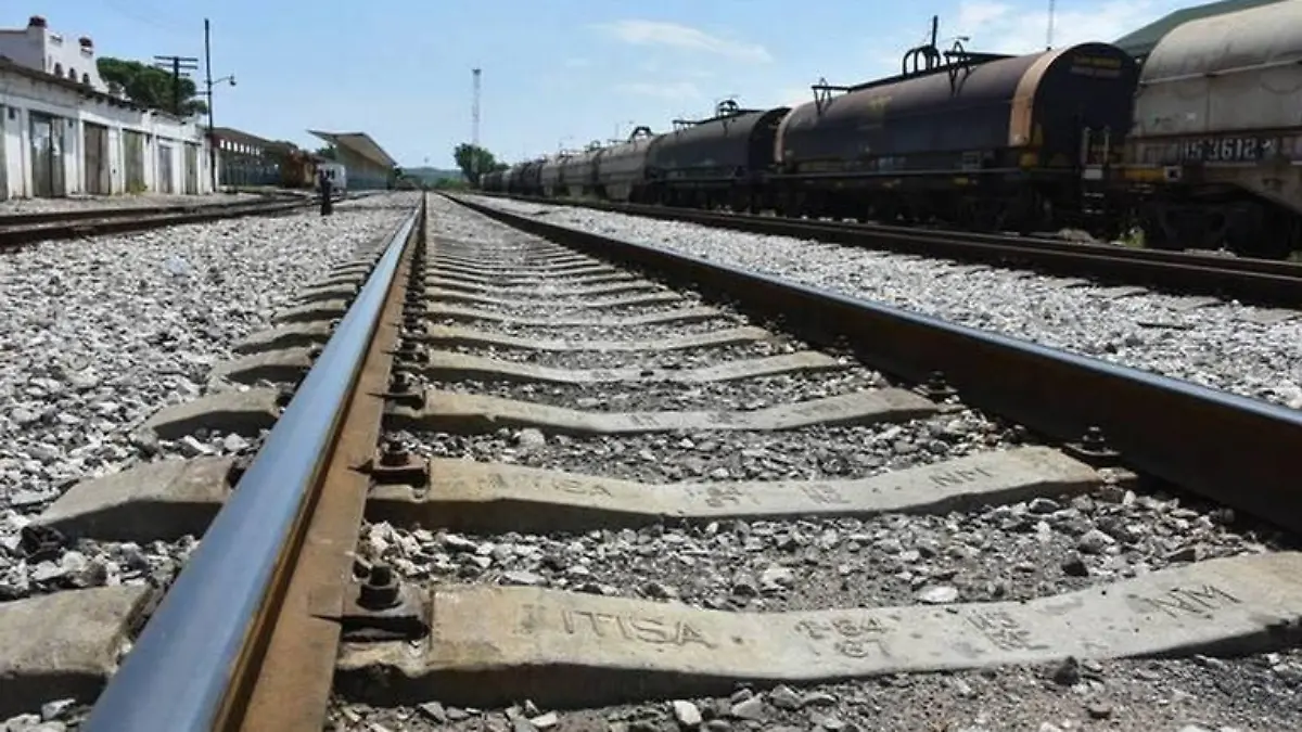 Vías del tren en Torreón